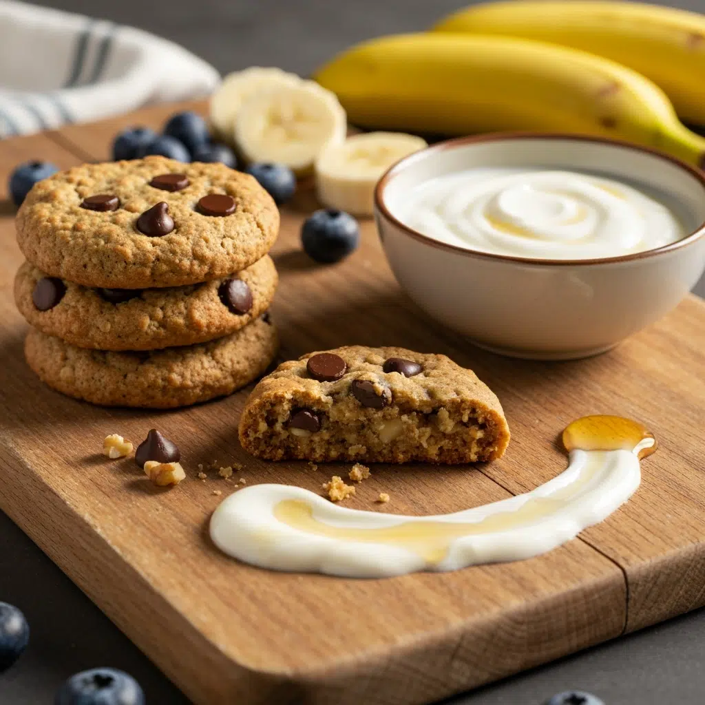 Banana Oatmeal High Protein Breakfast Cookies Recipe 3 banana oatmeal protein cookies breakfast 2025 10 06T055303.151Z 1