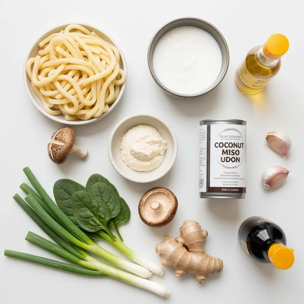 Decadent Creamy Miso Udon 5 creamy miso udon ingredients overhead 2025 10 03T115149.661Z 1