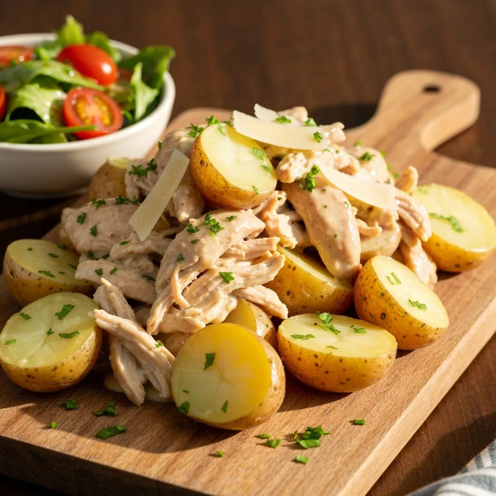 Garlic Parmesan Crockpot Chicken and Potatoes 6 garlic parmesan chicken potatoes 2025 10 07T035926.282Z 1