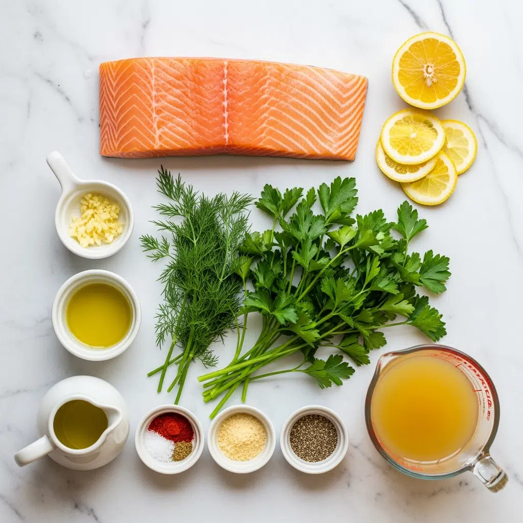 Slow Cooker Herb Salmon 6 Slow Cooker Herb Salmon Ingredients for 3