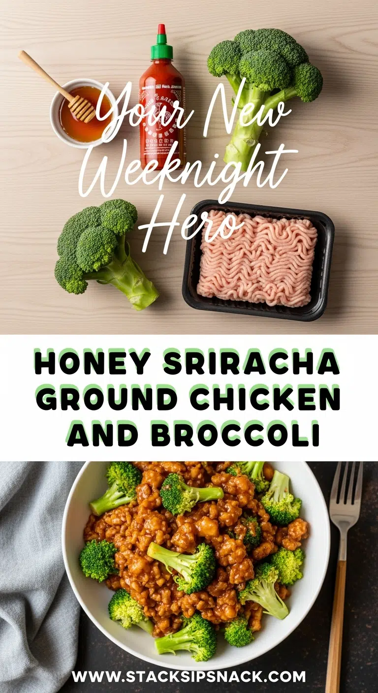 Honey Sriracha Ground Chicken and Broccoli 7 honey sriracha ground chicken broccoli 2025 10 04T215235.798Z 1