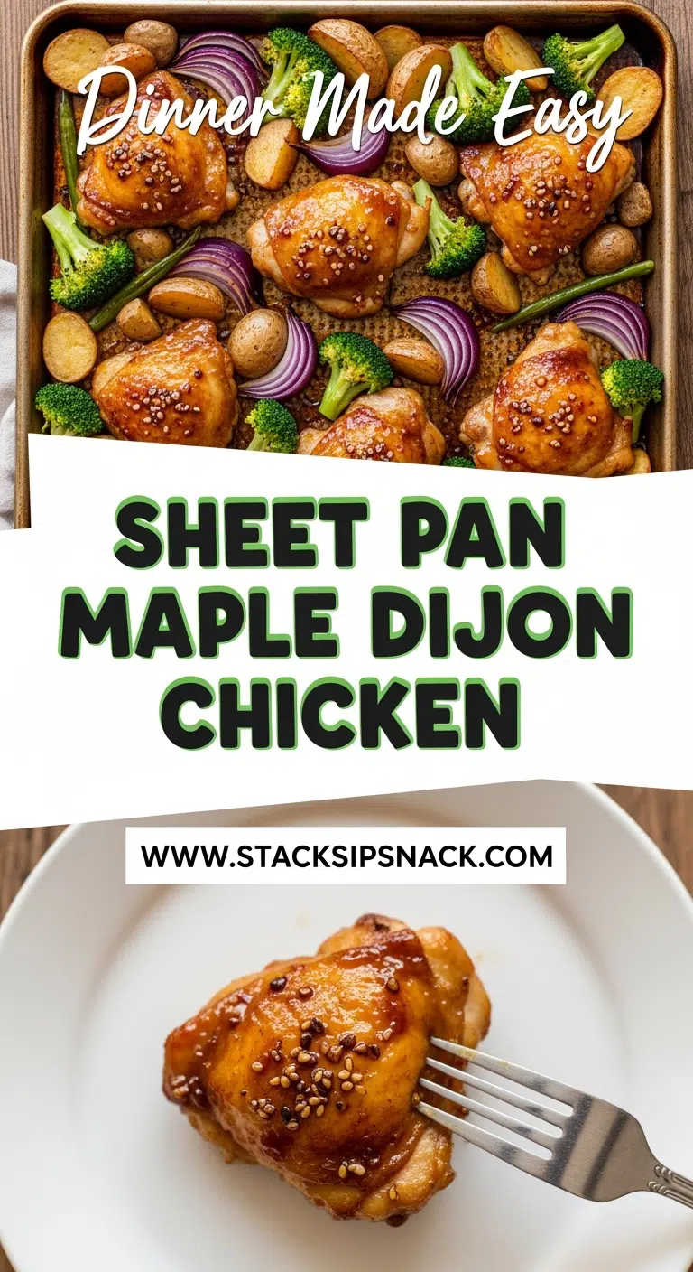 Sheet Pan Maple-Dijon Chicken 7 sheet pan maple dijon chicken dinner 2025 10 08T013047.533Z 1