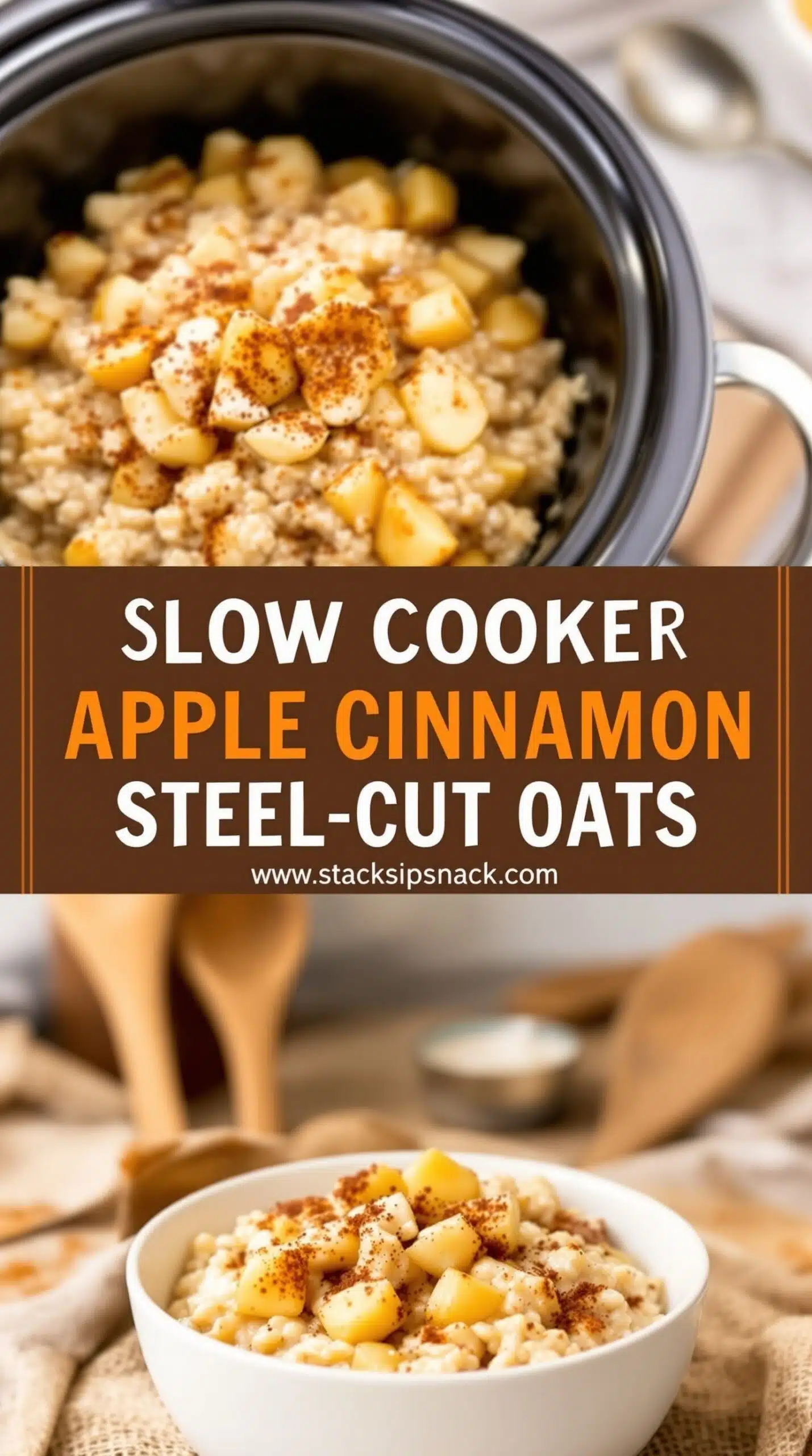 Slow Cooker Apple Cinnamon Steel-Cut Oats 8 Slow Cooker Apple Cinnamon Steel-Cut Oats Storage tips for 3