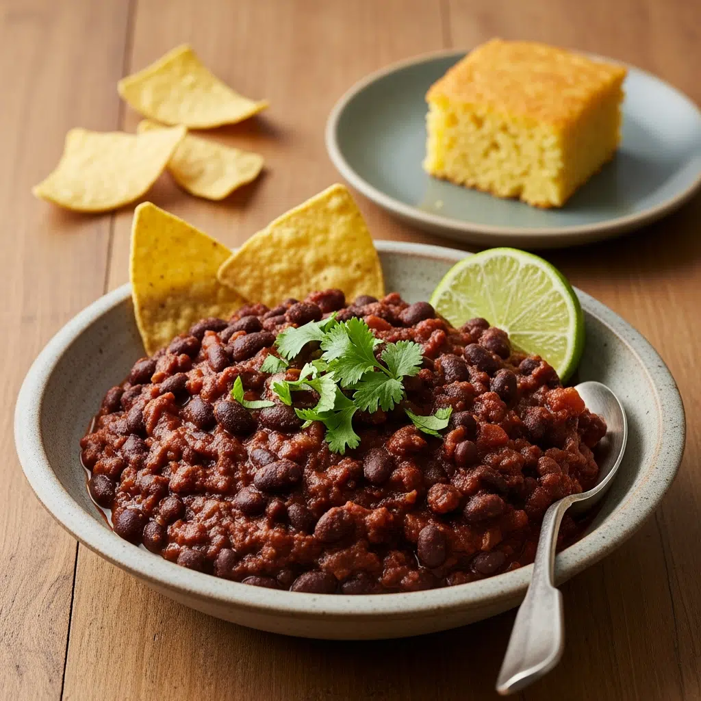 Slow Cooker Black Bean Chili 5 Slow Cooker Black Bean Chili Recipe variation for 3