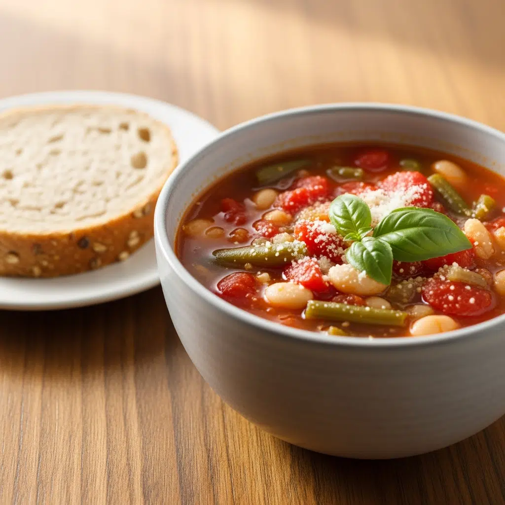 Slow Cooker Minestrone Soup 2 Slow Cooker Minestrone Soup Recipe variation for 3