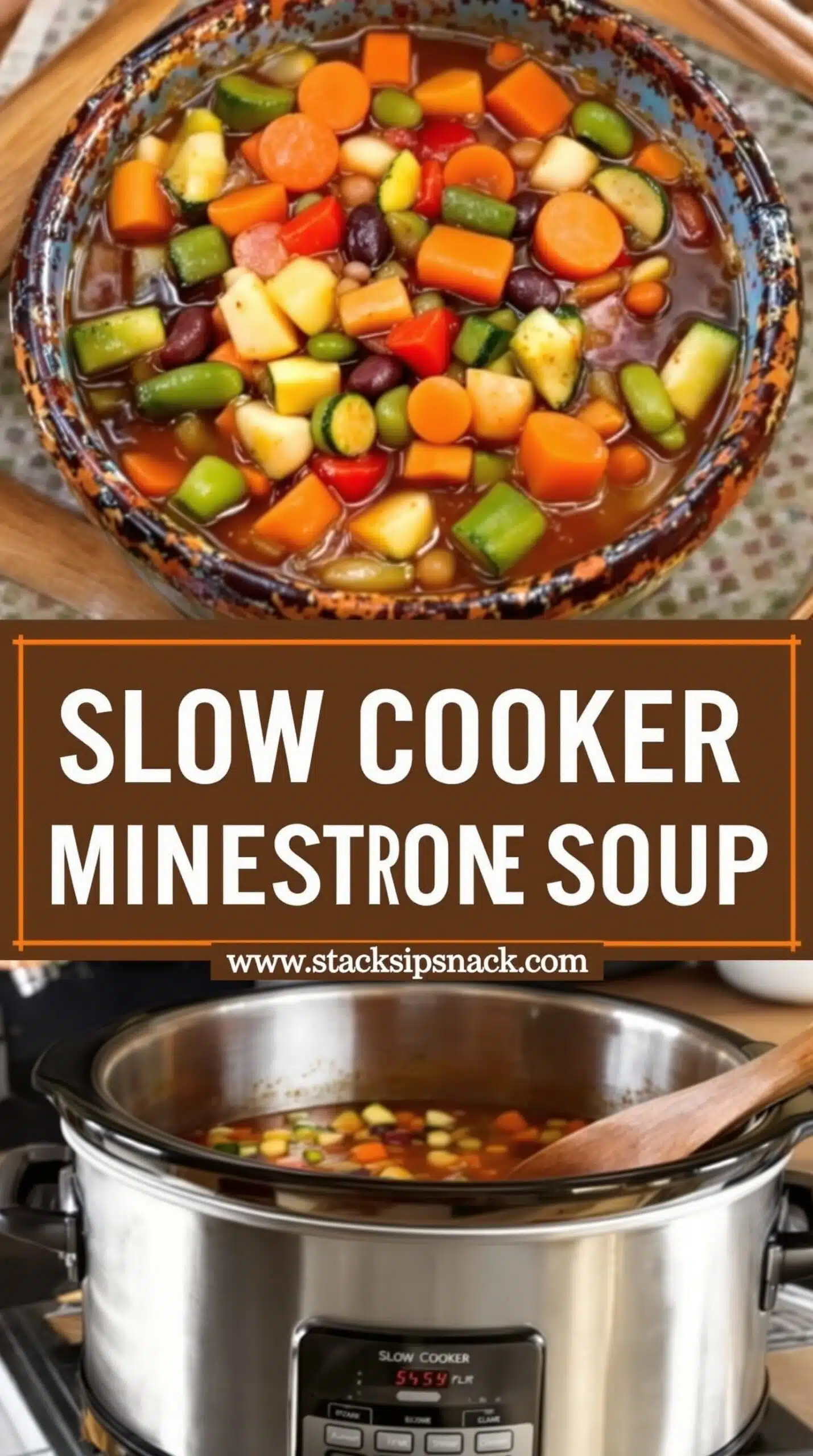 Slow Cooker Minestrone Soup 3 Slow Cooker Minestrone Soup Storage tips for 3