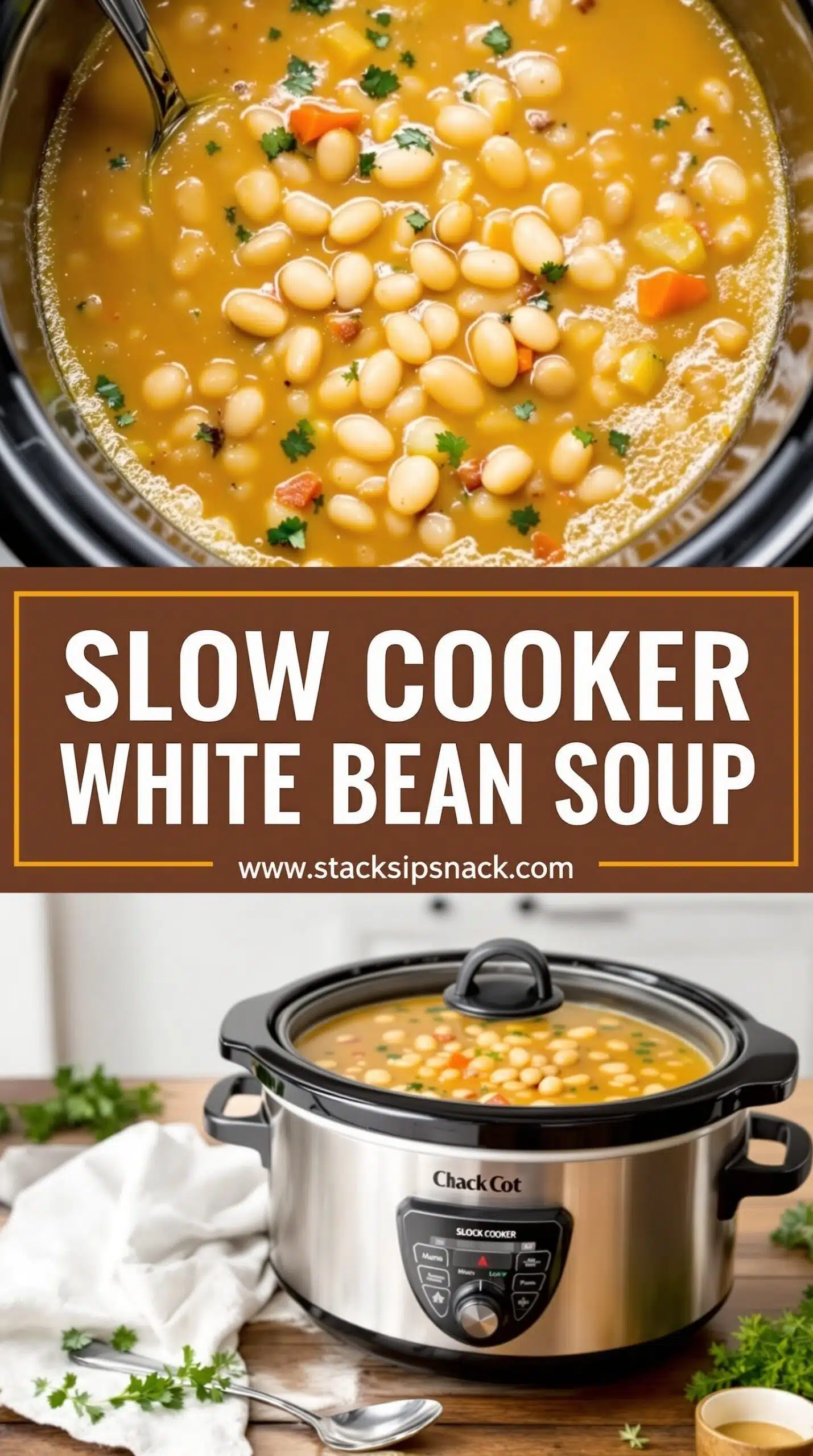 Slow Cooker White Bean Soup 8 Slow Cooker White Bean Soup Storage tips for 3