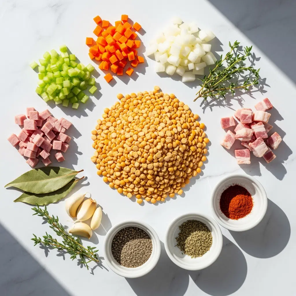 Slow Cooker Split Pea Soup 1 Ingredients for 3