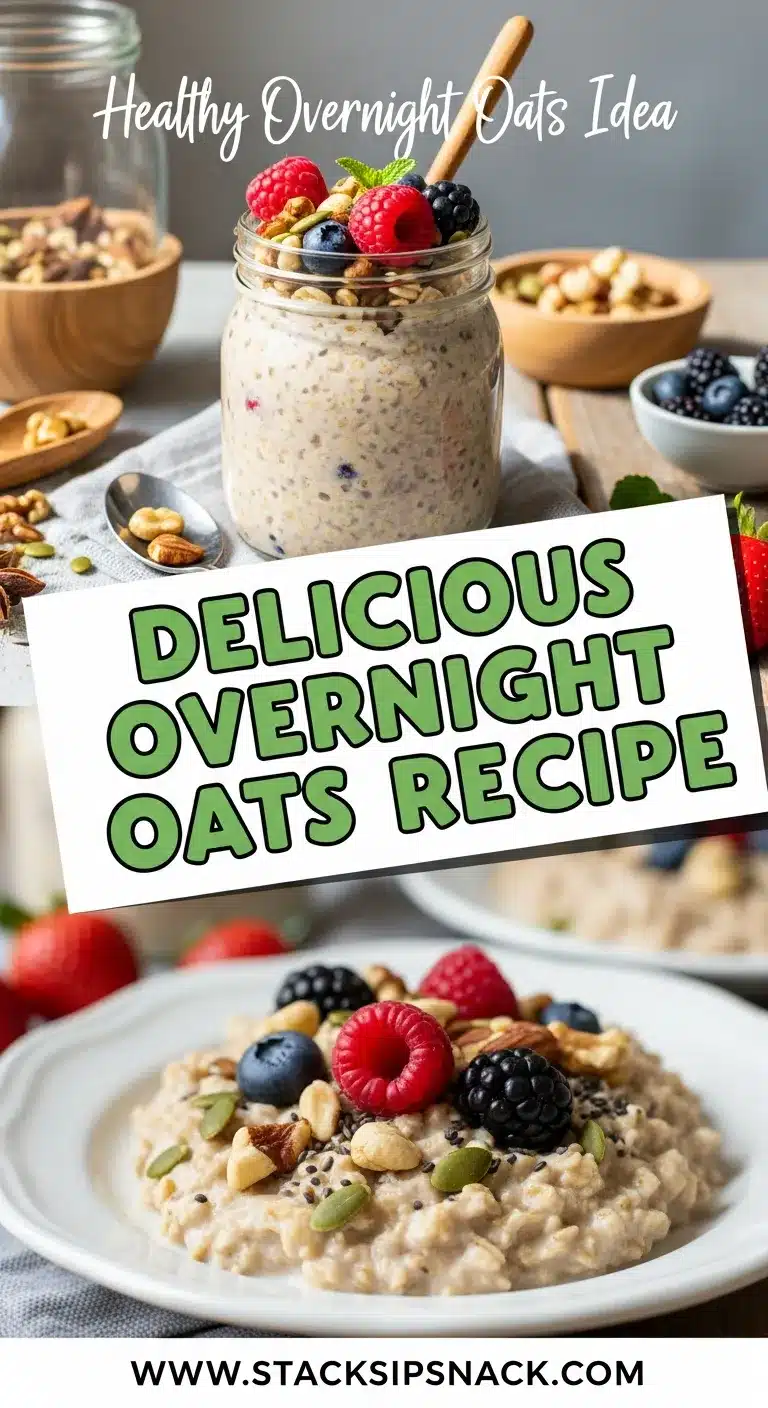 Delicious Overnight Oats Recipe 8 Storage and leftovers for Delicious Overnight Oats Recipe