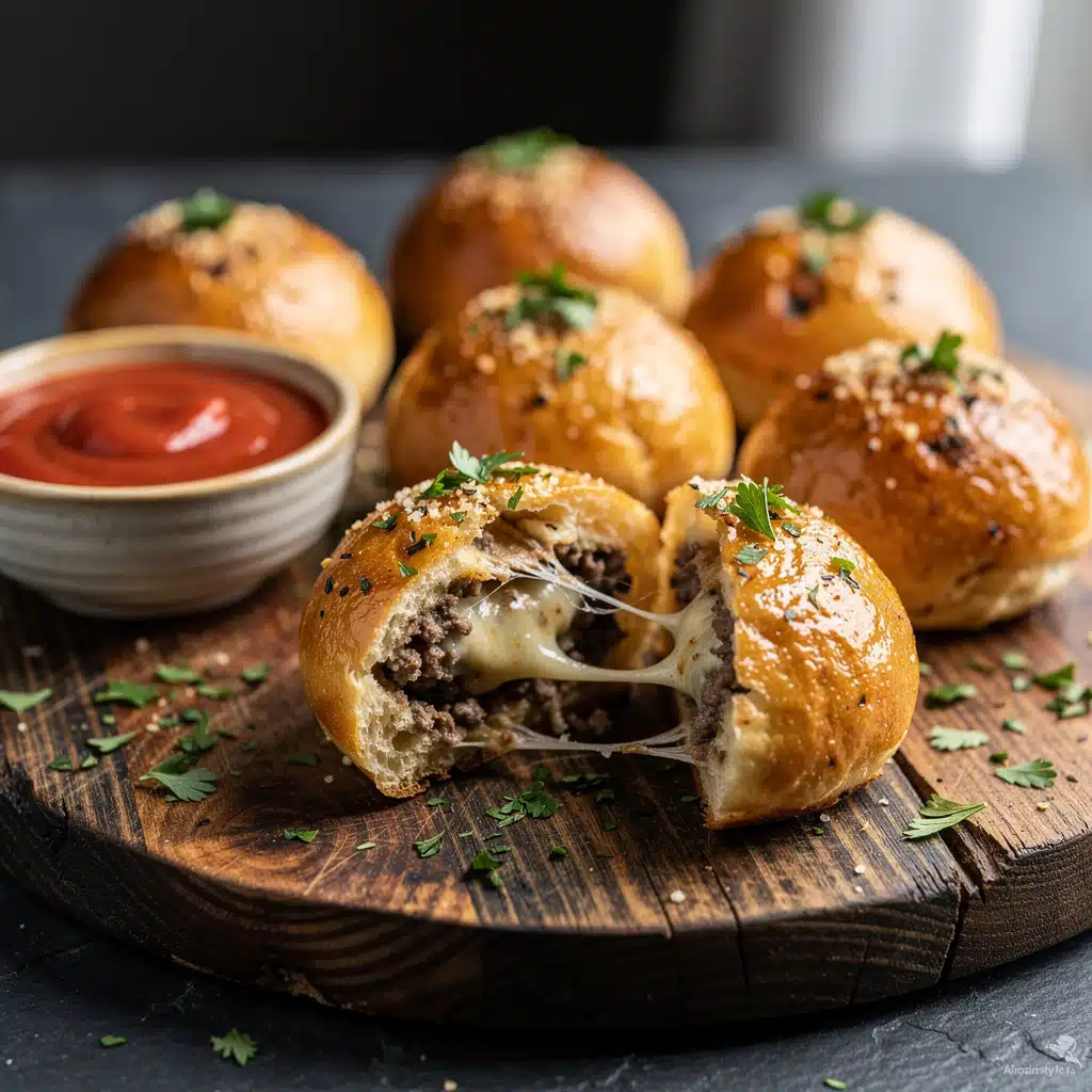 Irresistible Garlic Parmesan Cheeseburger Bombs for Game Day 7 Recipe variations for Irresistible Garlic Parmesan Cheeseburger Bombs for Game Day