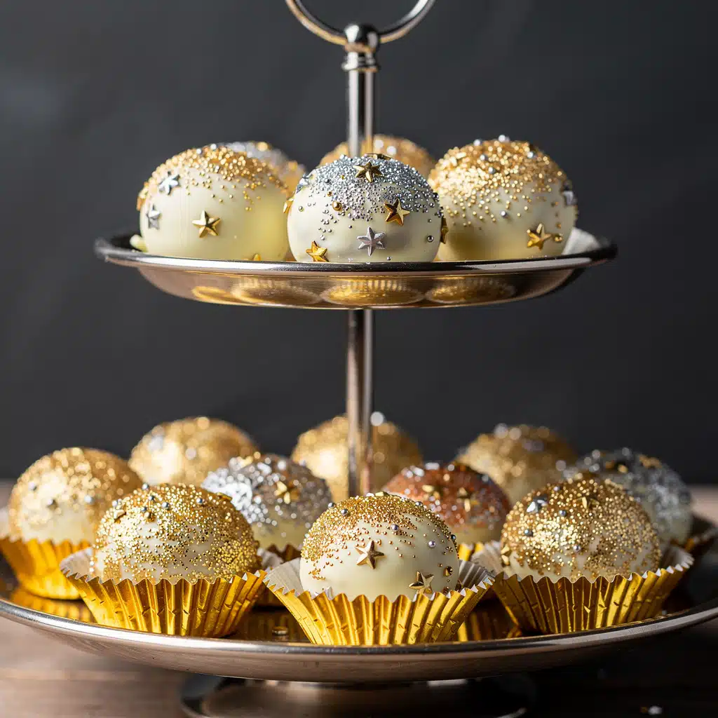 New Years Eve Cake Ball Drops 6 Ingredients for New Years Eve Cake Ball Drops