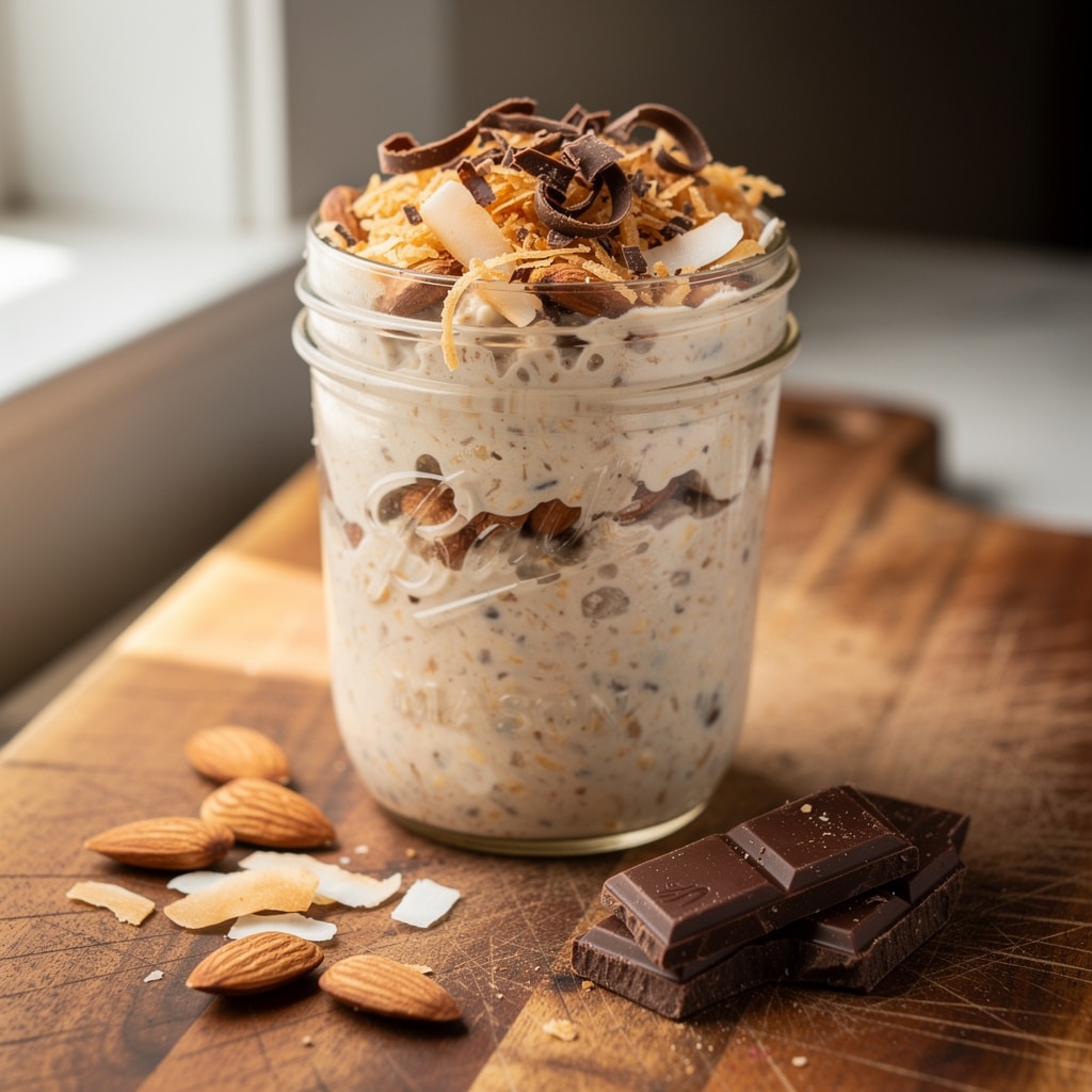 Almond Joy Overnight Oats (Low Sugar) 7 Recipe variations for Almond Joy Overnight Oats (Low Sugar)