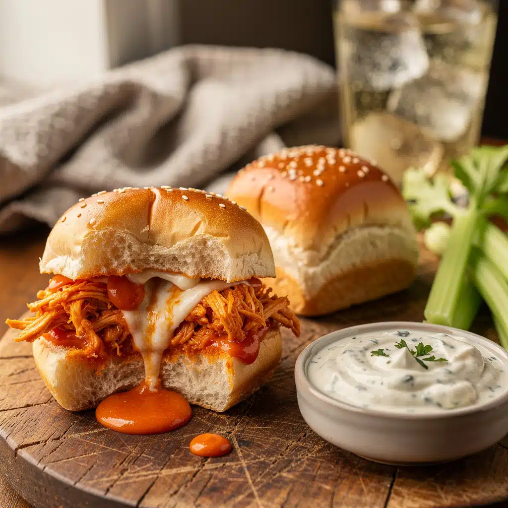 Buffalo Chicken Sliders 7 Recipe variations for Buffalo Chicken Sliders