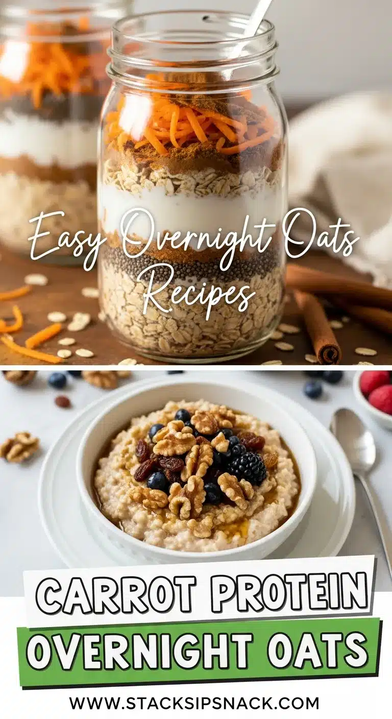 Carrot Cake Protein Overnight Oats 8 Storage and leftovers for Carrot Cake Protein Overnight Oats