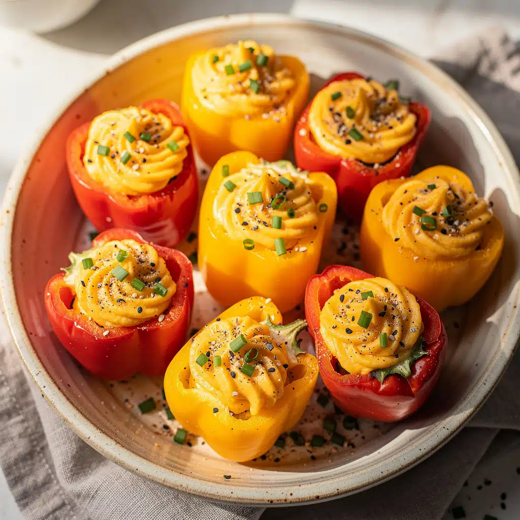 5 minute Protein Snack Cheese Stuffed Mini Peppers Recipe 6 Ingredients for 5 minute Protein Snack Cheese Stuffed Mini Peppers Recipe