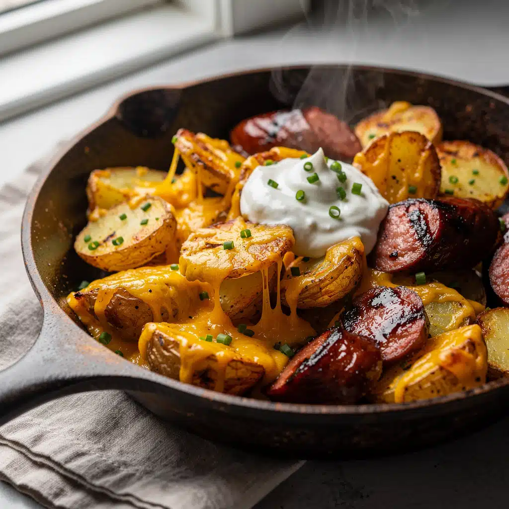 Cheesy Ranch Potatoes and Smoked Sausage 6 Ingredients for Cheesy Ranch Potatoes and Smoked Sausage