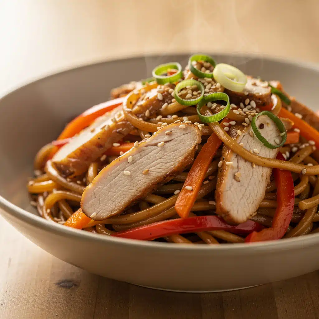 Easy Chicken Lo Mein Recipe 6 Ingredients for Easy Chicken Lo Mein Recipe