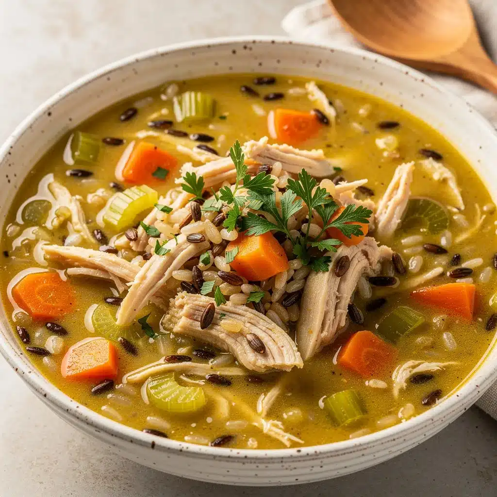 Chicken and Wild Rice Soup 8 Ingredients for Chicken and Wild Rice Soup