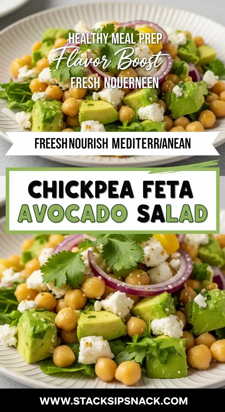 Chickpea Feta Avocado Salad 8 Storage and leftovers for Chickpea Feta Avocado Salad