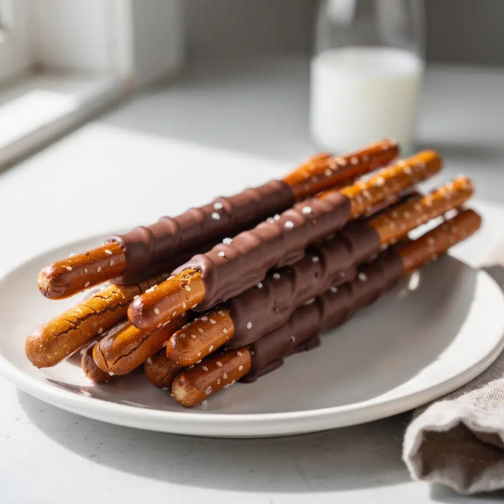 Chocolate Dipped Pretzel Rods 9 Recipe variations for Chocolate Dipped Pretzel Rods