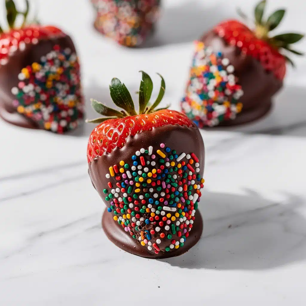 Chocolate Covered Strawberries With Sprinkles 8 Ingredients for Chocolate Covered Strawberries With Sprinkles