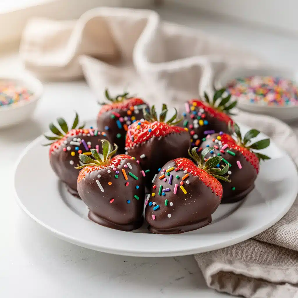 Chocolate Covered Strawberries With Sprinkles 9 Recipe variations for Chocolate Covered Strawberries With Sprinkles