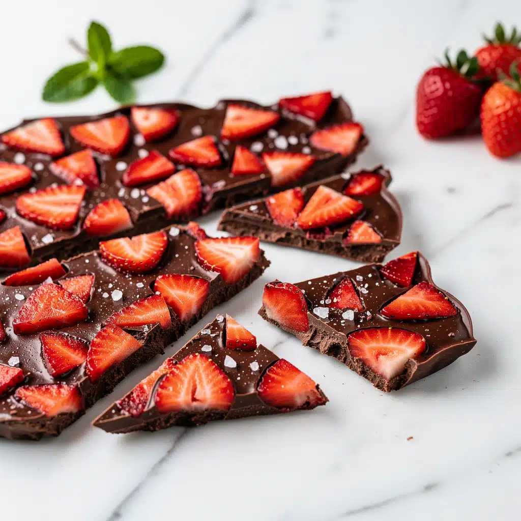 Chocolate Covered Strawberry Bark 8 Ingredients for Chocolate Covered Strawberry Bark