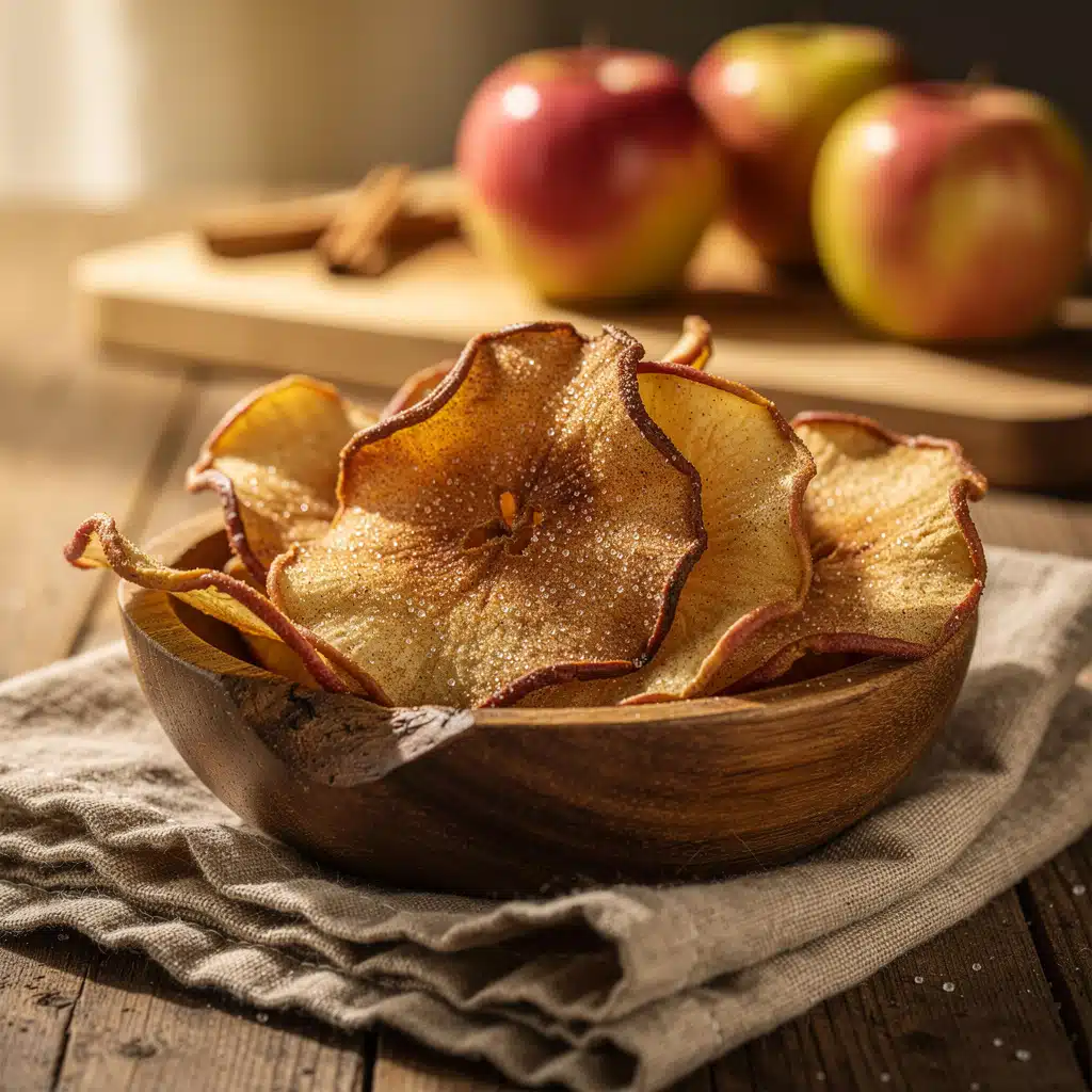 Air Fryer Cinnamon Apple Chips 6 Ingredients for Air Fryer Cinnamon Apple Chips