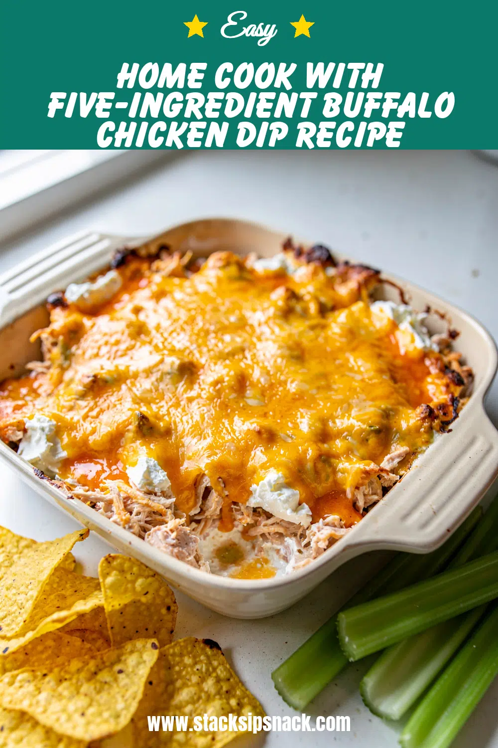 Home cook with five-ingredient buffalo chicken dip recipe 8 Storage and leftovers for Home cook with five-ingredient buffalo chicken dip recipe