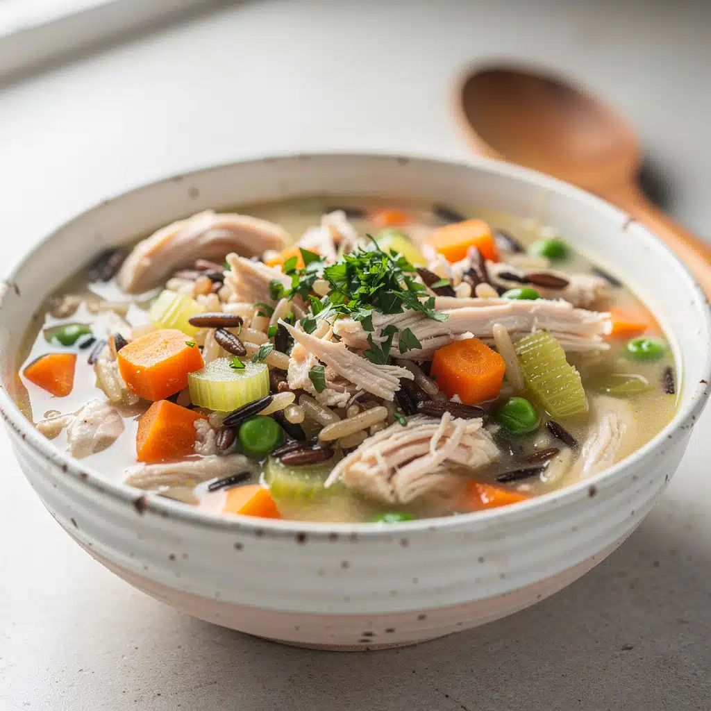 Chicken and Wild Rice Soup 9 Ingredients for Chicken and Wild Rice Soup