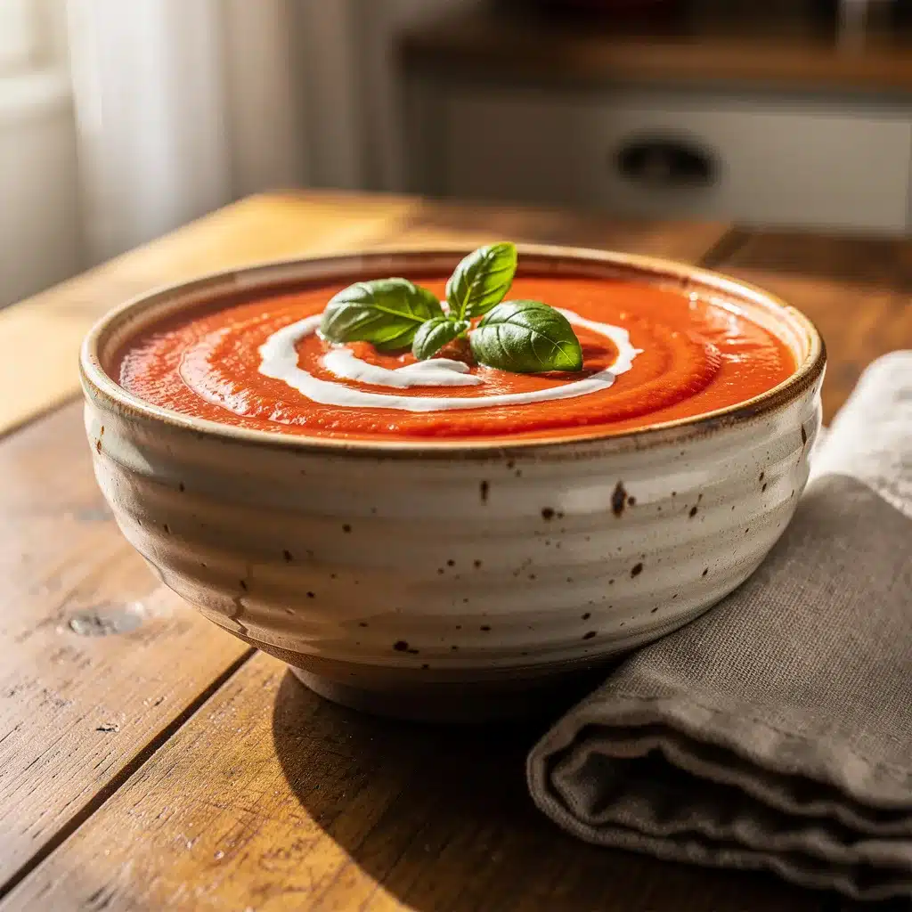 Creamy Tomato Basil Soup 9 Recipe variations for Creamy Tomato Basil Soup