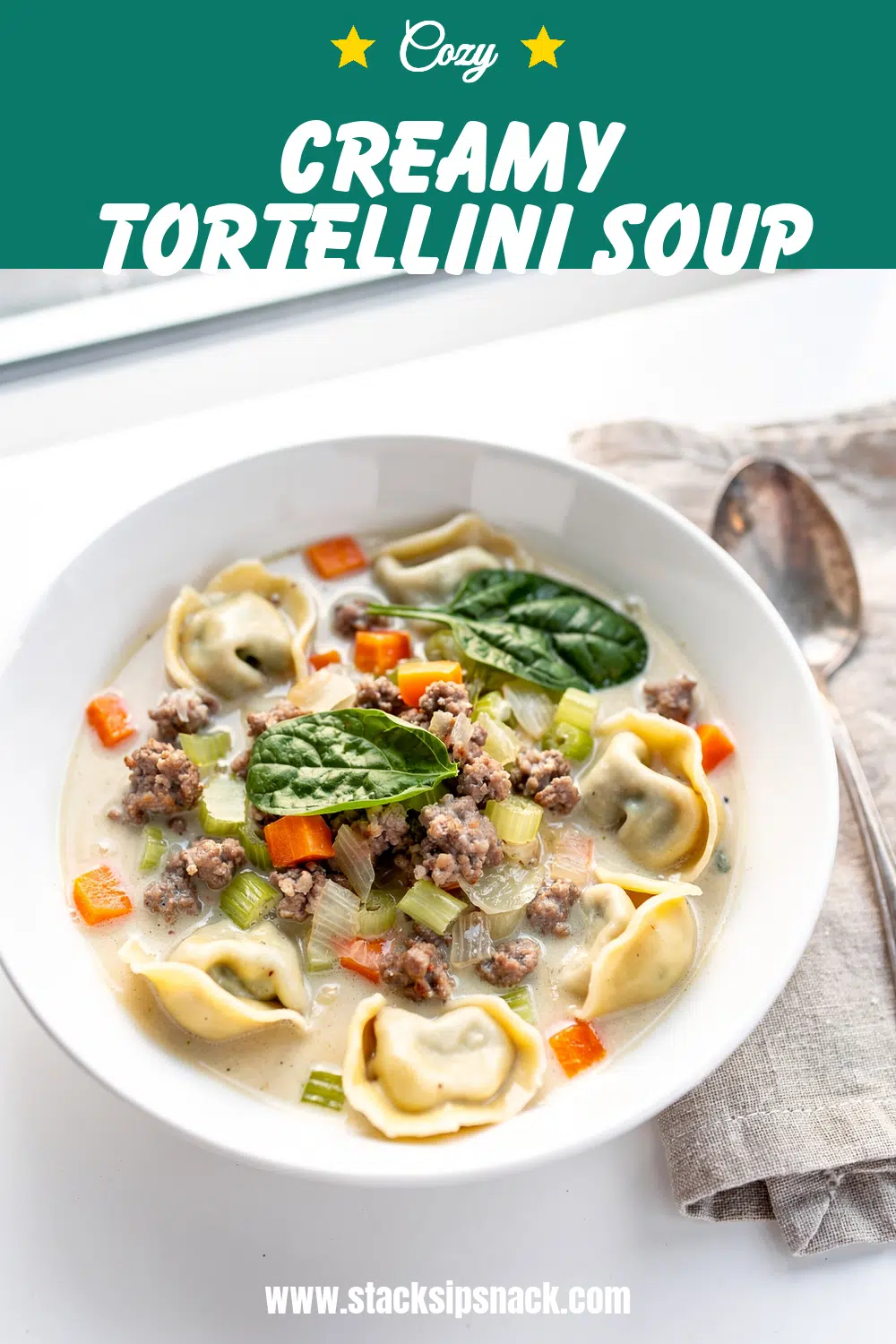 Creamy Tortellini Soup 11 Storage and leftovers for Creamy Tortellini Soup