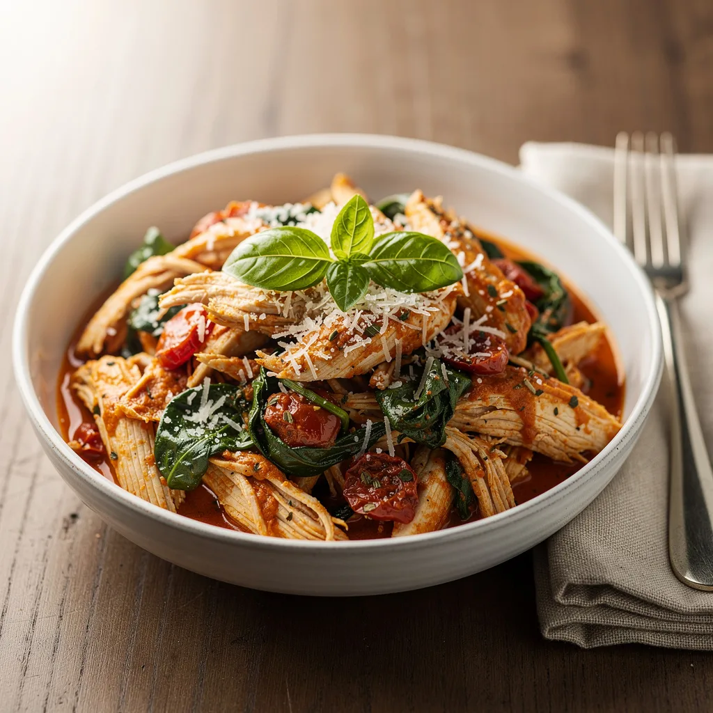 Crockpot Creamy Tuscan Chicken 8 Ingredients for Crockpot Creamy Tuscan Chicken