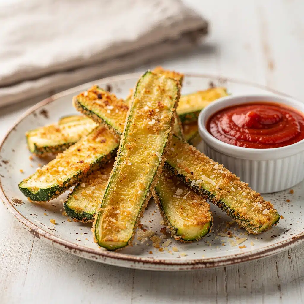Parmesan Zucchini Fries 8 Ingredients for Parmesan Zucchini Fries