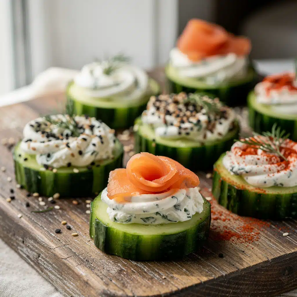 Refreshing Cucumber Cream Cheese Bites 6 Ingredients for Refreshing Cucumber Cream Cheese Bites
