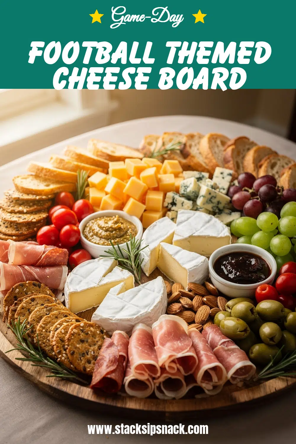 Football Themed Cheese Board 8 Storage and leftovers for Football Themed Cheese Board