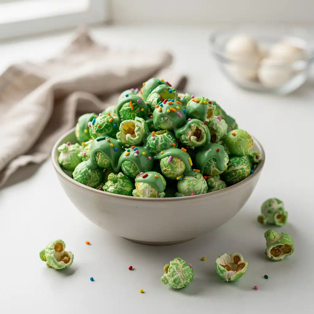 Green Sprinkle Popcorn 8 Ingredients for Green Sprinkle Popcorn