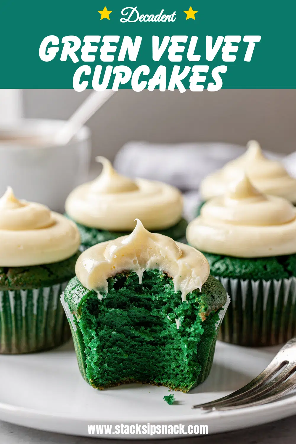 Green Velvet Cupcakes 10 Storage and leftovers for Green Velvet Cupcakes