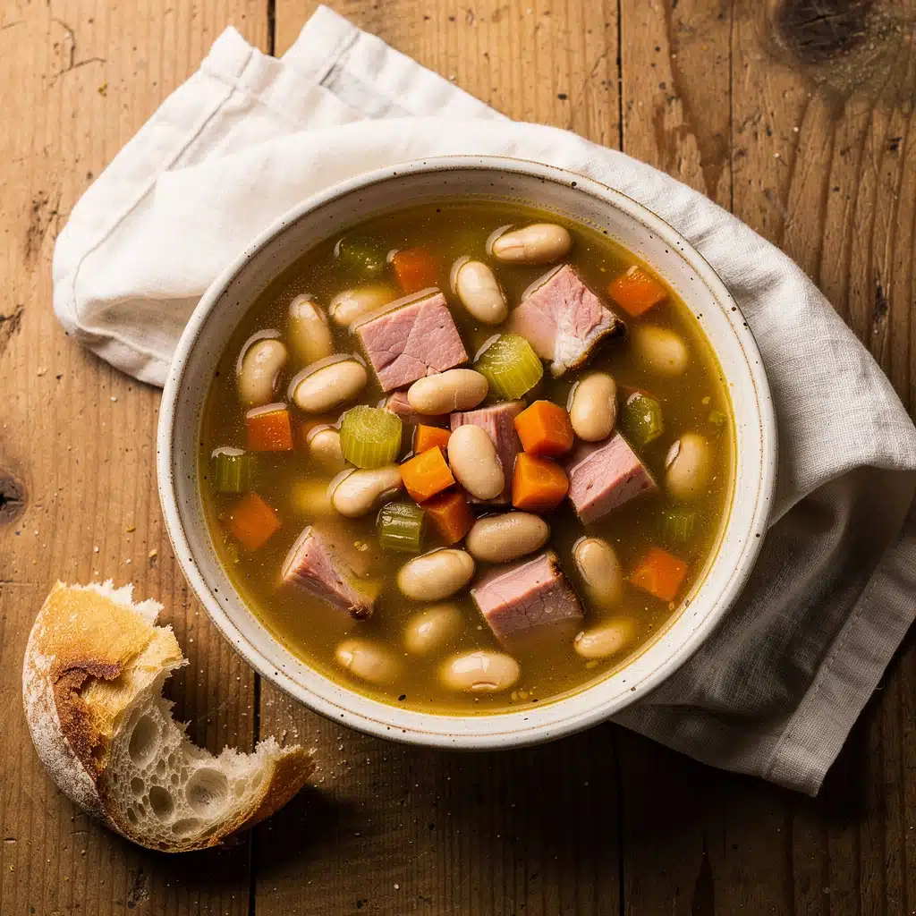 Ham and Bean Soup 8 Ingredients for Ham and Bean Soup