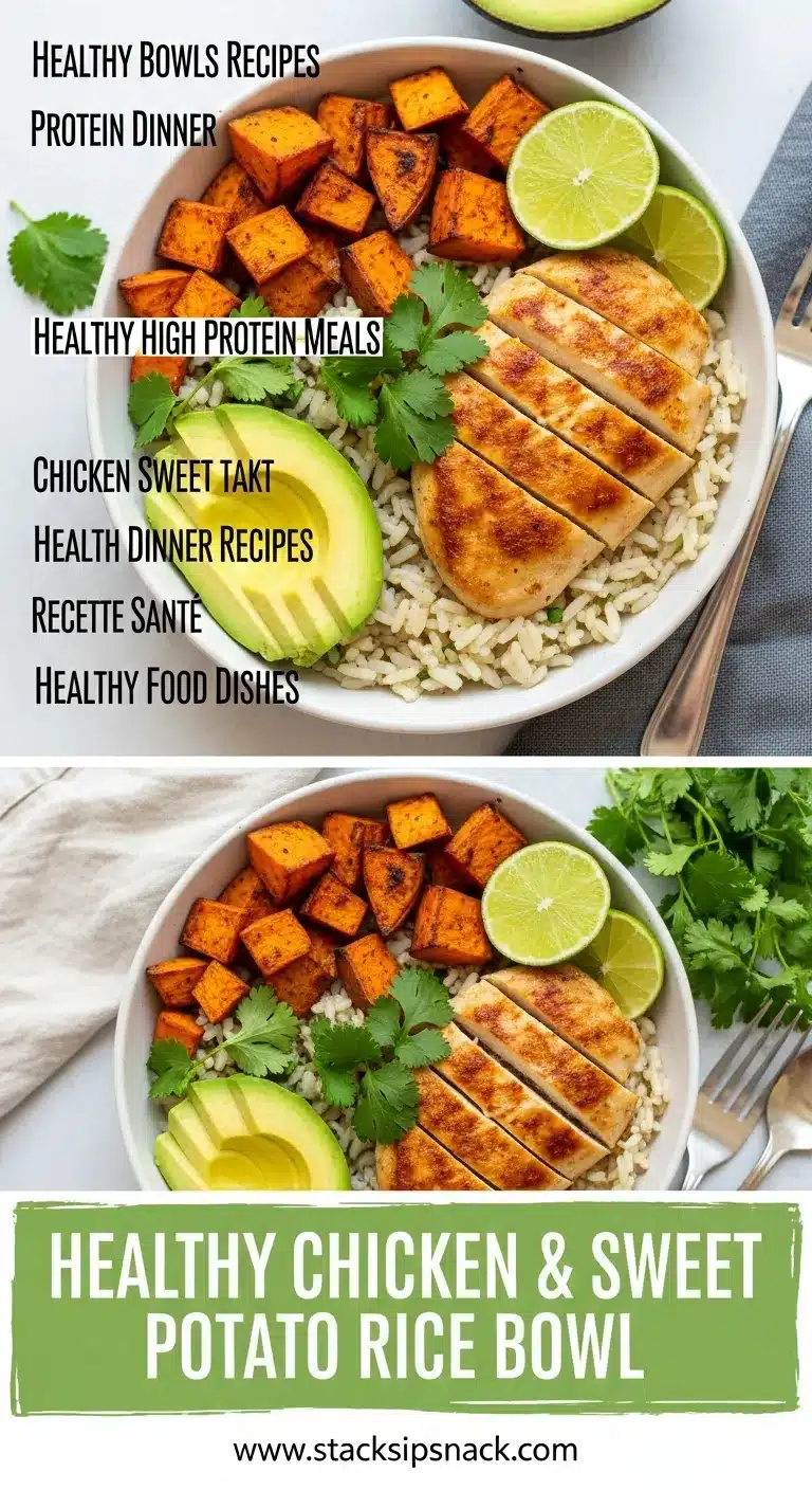 Healthy Chicken & Sweet Potato Rice Bowl 8 Storage and leftovers for Healthy Chicken & Sweet Potato Rice Bowl