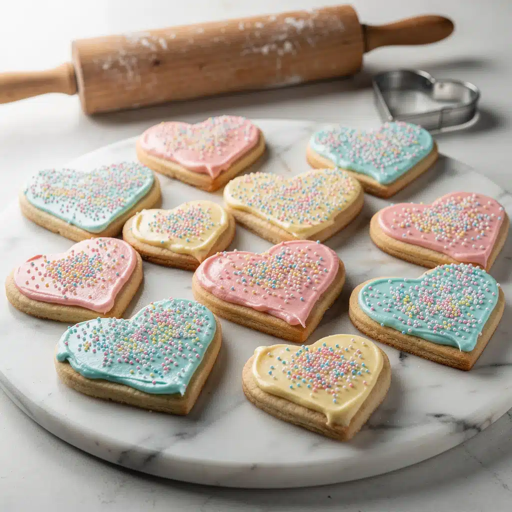 Heart Shaped Sugar Cookies 8 Ingredients for Heart Shaped Sugar Cookies