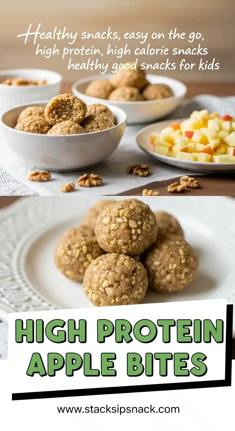 High Protein Apple Bites 8 Storage and leftovers for High Protein Apple Bites