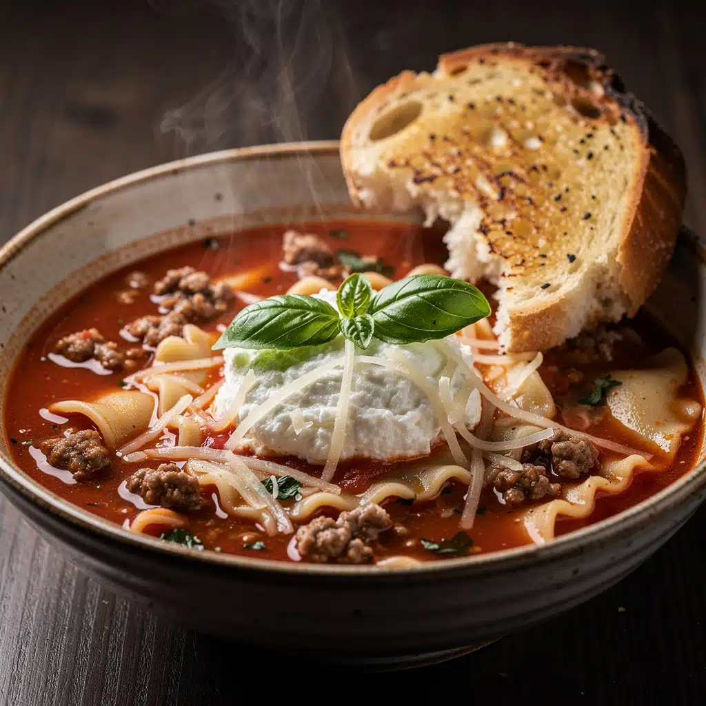 High Protein Lasagna Soup 6 Ingredients for High Protein Lasagna Soup