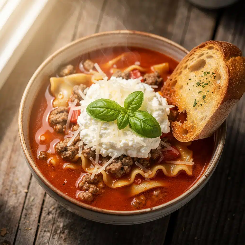 High Protein Lasagna Soup 6 Ingredients for High Protein Lasagna Soup