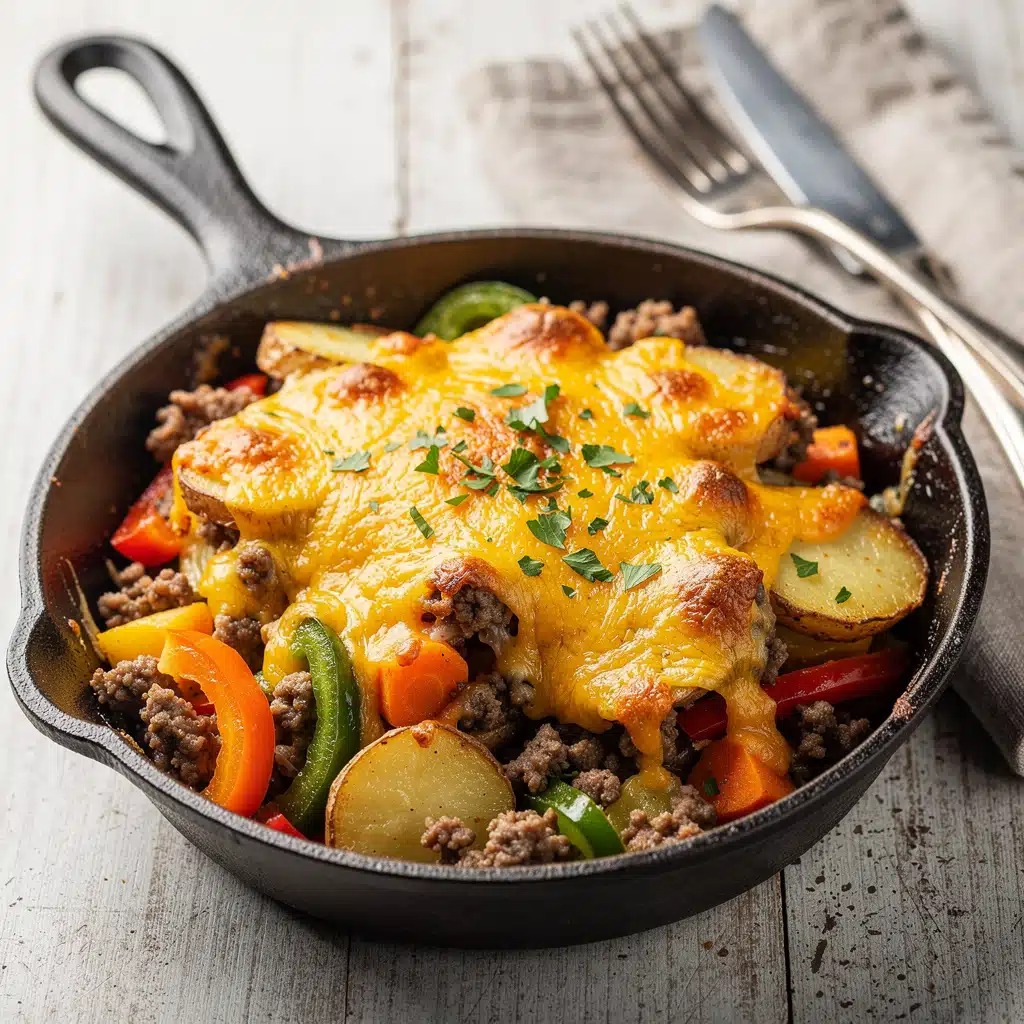 Hobo Casserole (Ground Beef Recipe) 6 Ingredients for Hobo Casserole (Ground Beef Recipe)