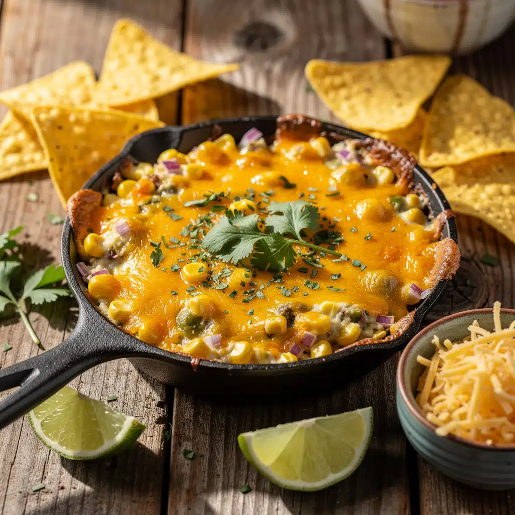 Addictive Hot Corn Dip perfect for Football Sundays, corn and cream cheese 7 Recipe variations for Addictive Hot Corn Dip perfect for Football Sundays, made with corn and cream cheese