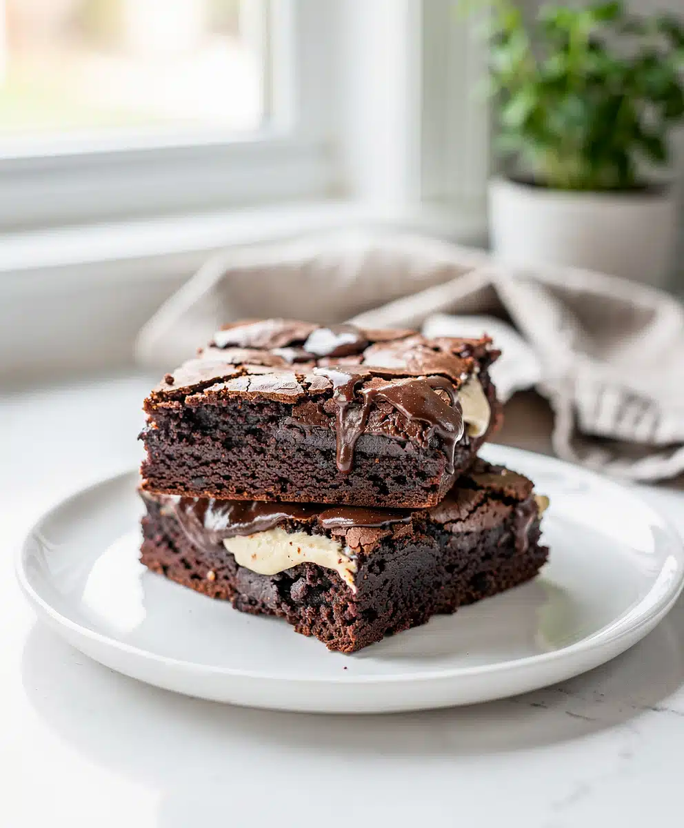 Irish Cream Brownies 6 Irish Cream Brownies featured image