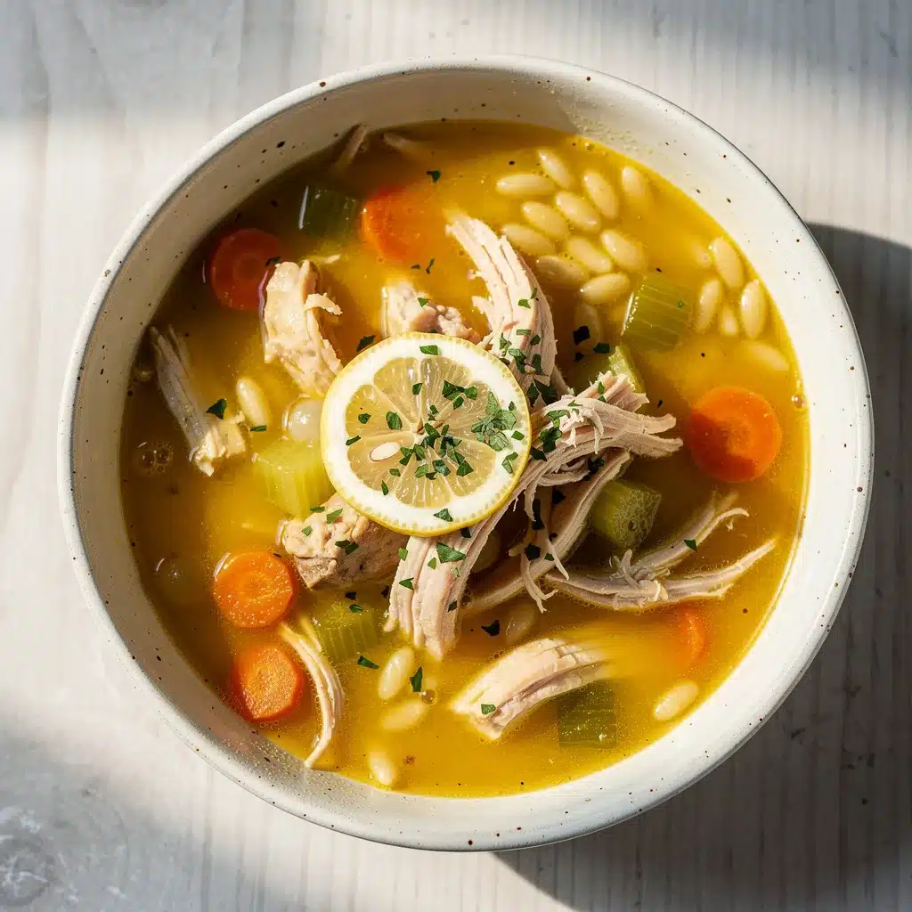 Lemon Chicken Orzo Soup 8 Ingredients for Lemon Chicken Orzo Soup