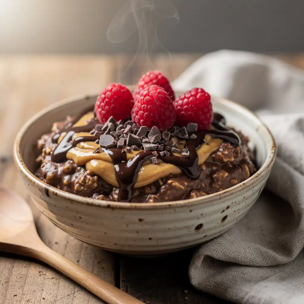 Low Carb Chocolate Peanut Butter Oats 6 Ingredients for Low Carb Chocolate Peanut Butter Oats