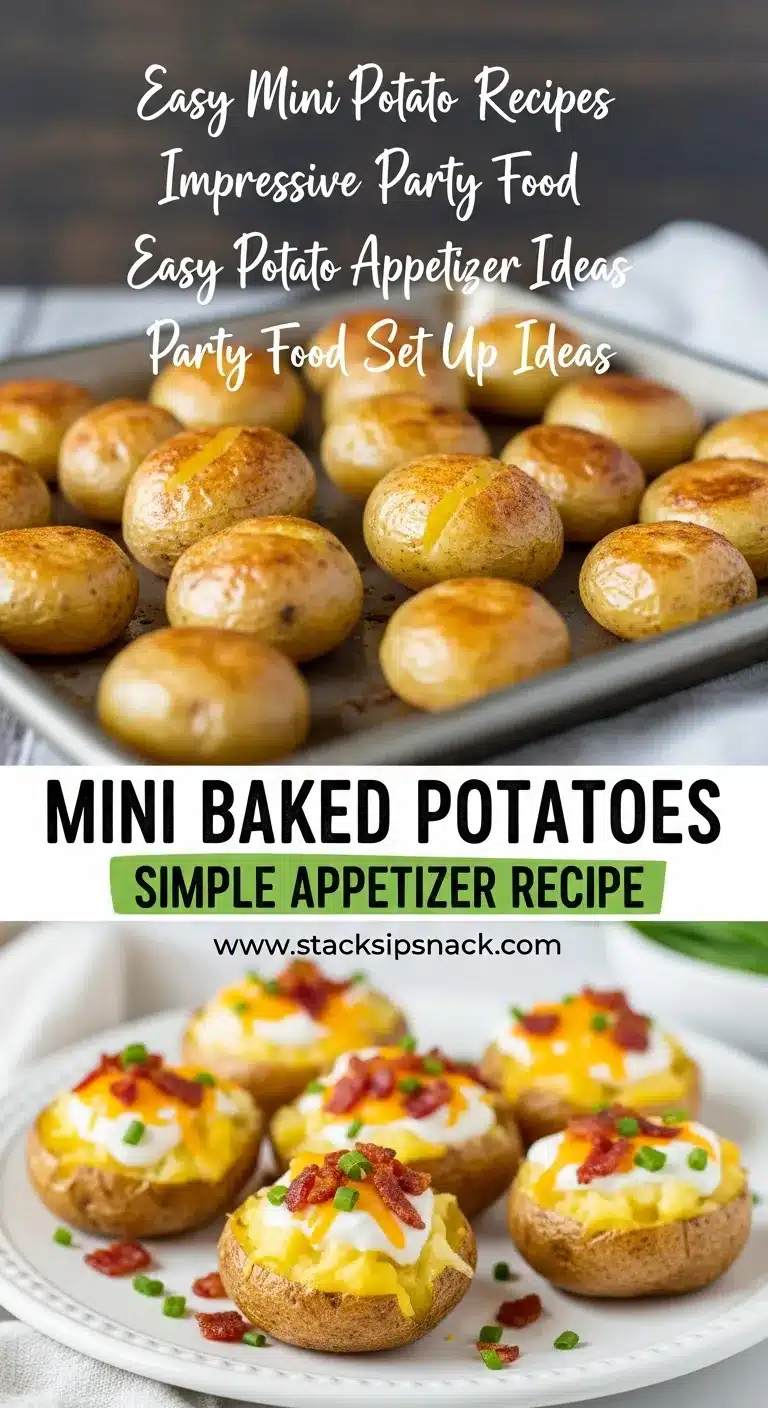 Mini Baked Potatoes Simple Appetizer Recipe 8 Storage and leftovers for Mini Baked Potatoes Simple Appetizer Recipe